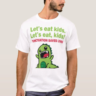 T-shirt Mangeons les enfants. Mangeons, les enfants ! Enre