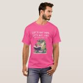 T-shirt Mangeons Ponctuation Enfants Sauve des vies Funny (Devant entier)