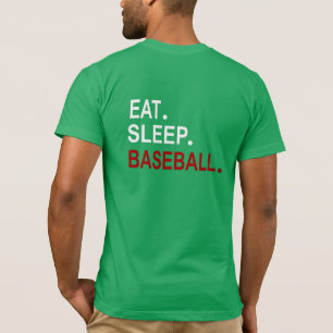 T-shirt Manger Baseball Sleep Conception