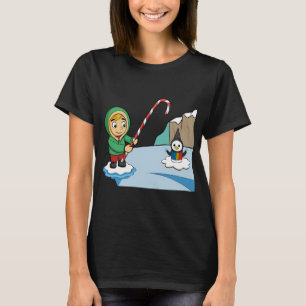 T-shirt Manger, boire et aller pêcher