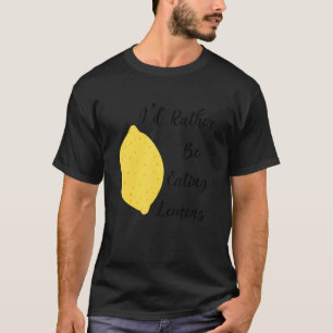 T-shirt Manger Citrons Fruits Citrus Lemonade
