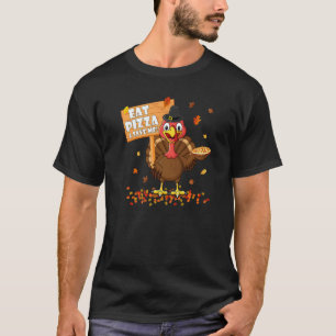 T-shirt Manger de la Pizza & Sauver la Turquie Adulte Végé