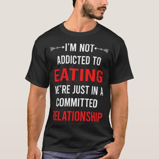 T-shirt Manger de relation (Devant)