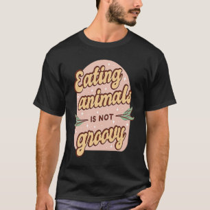 T-shirt Manger des animaux n'est pas super