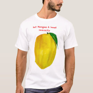 T-shirt Manger des mangues renforce l'immunité
