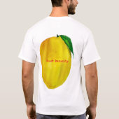 T-shirt Manger des mangues renforce l'immunité (Dos)