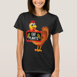T-shirt Manger des Plantes Végétalien Végétarien Dinde Tha