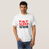 T-shirt Manger Dormir Beatboxing (Devant entier)