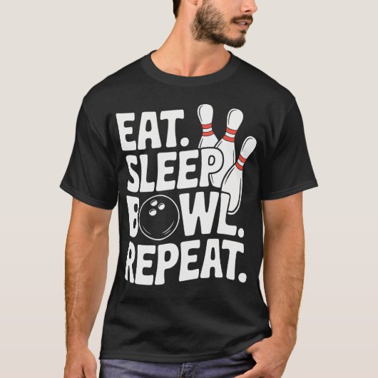 T-shirt Manger Dormir Boule (Devant)