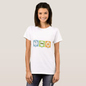 T-shirt Manger Dormir Cuire ! (Devant entier)