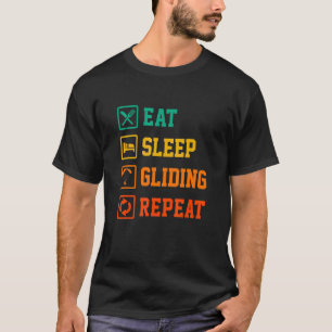 T-shirt Manger Dormir Éclairage Répéter Parachute Parachut