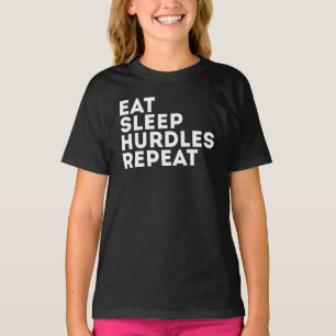 T-shirt Manger Dormir Obstacles Répéter