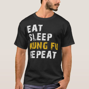 T-shirt manger du kung fu