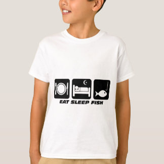 T-shirt manger du poisson de sommeil