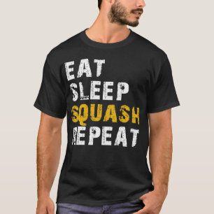 T-shirt manger du squash de sommeil
