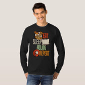 T-shirt Manger Huling de sommeil Répéter Huling (Devant entier)