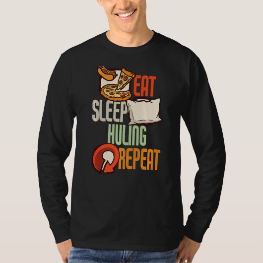 T-shirt Manger Huling de sommeil Répéter Huling (Devant)