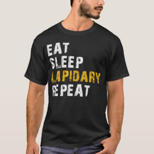 T-shirt manger lapidaire de sommeil