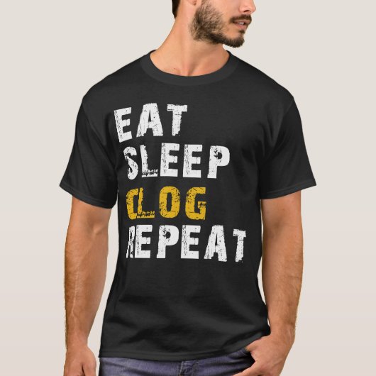 T-shirt manger le sabot (Devant)