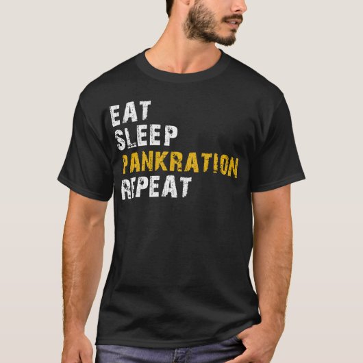T-shirt manger le sommeil (Devant)