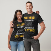T-shirt Manger le week-end (Unisexe)