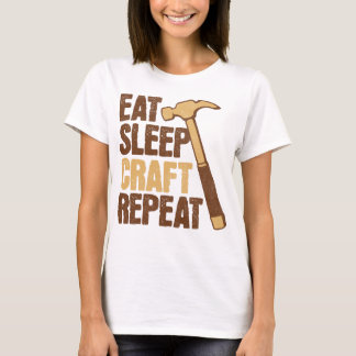 T-shirt Manger l'embarcation de sommeil Répéter do-it-your