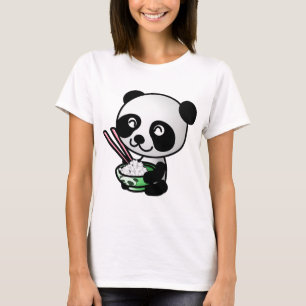 T-shirt Manger Panda