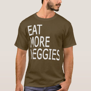 T-shirt Manger Plus Légume Végétarien Légumes Légumes Tee