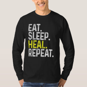 T-shirt Manger Sleep Heal Abroger Gamer Gaming Healer