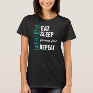T-shirt Manger Sommeil Pharmacien Profession Technicien e