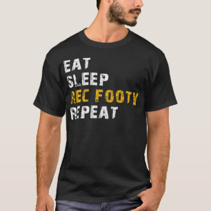 T-shirt manger sommeil rec footy