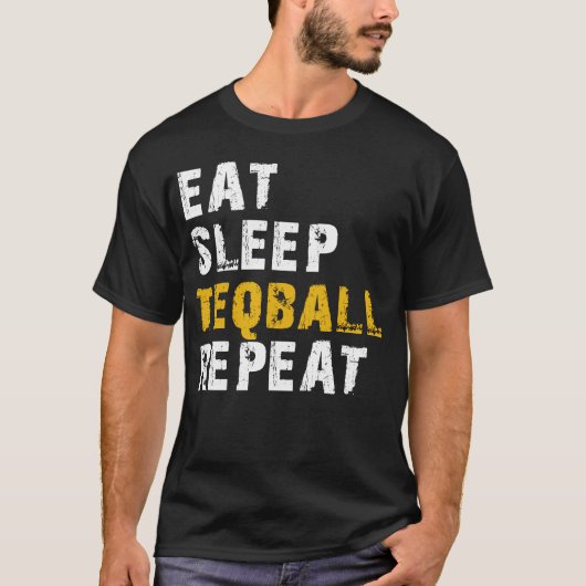 T-shirt manger sommeil Teqball (Devant)