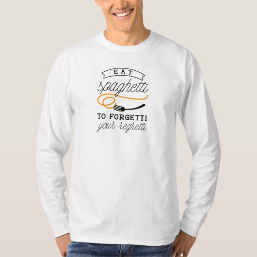 T-shirt Manger Spaghetti (Devant)