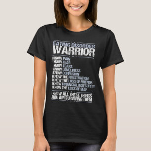 T-shirt Manger Trouble Sensibilisation Douleur Périmètre