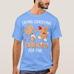 T-shirt Manger un biscuit de Noël cinq Annonce de grossess