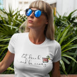 T-shirt Mangez Boire et Be Mary Bloody Mary Boire<br><div class="desc">Cette conception a été créée par art numérique. Vous pouvez modifier le style de cette chemise en choisissant Plus > sous l'option de style. Il peut être personnalisé en cliquant sur le bouton personnaliser et en modifiant la couleur, en ajoutant un nom, des initiales ou vos mots préférés. Contactez-moi à...</div>