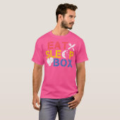 T-shirt Mangez Boxer de combat Boxer de combat Boxer (Devant entier)