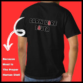 T-shirt Mangez de la viande Répéter Carnivore Ketovore Ket