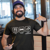 T-shirt Mangez des dragons de sommeil