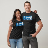 T-shirt Mangez, dormez, Zazzle (Unisexe)