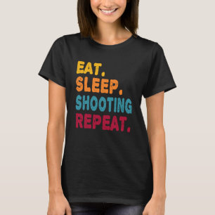 T-shirt Mangez Dormir Tirage Répéter Garçons Hommes Femmes