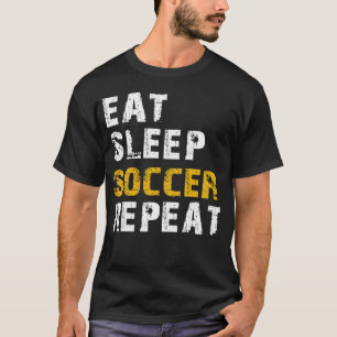 T-shirt mangez du football