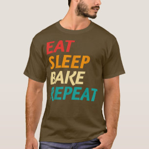 T-shirt Mangez Du Sommeil Cuisine Répétée Cuisine Chefs Bo