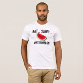 T-shirt Mangez la PASTÈQUE de sommeil (Devant entier)