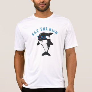 T-shirt mangez la riche orque