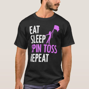 T-shirt Mangez la rotation du sommeil Jeu de répétition dr