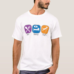 T-shirt Mangez l'agilité de sommeil
