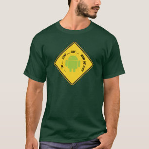 T-shirt Mangez… le code de sommeil…… 'autour de l'ho