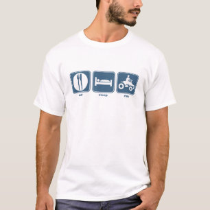 T-shirt mangez le quadruple de sommeil