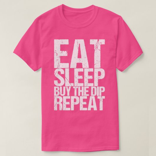 T-shirt Mangez Le Sommeil Acheter La Plongée Répéter (Design devant)